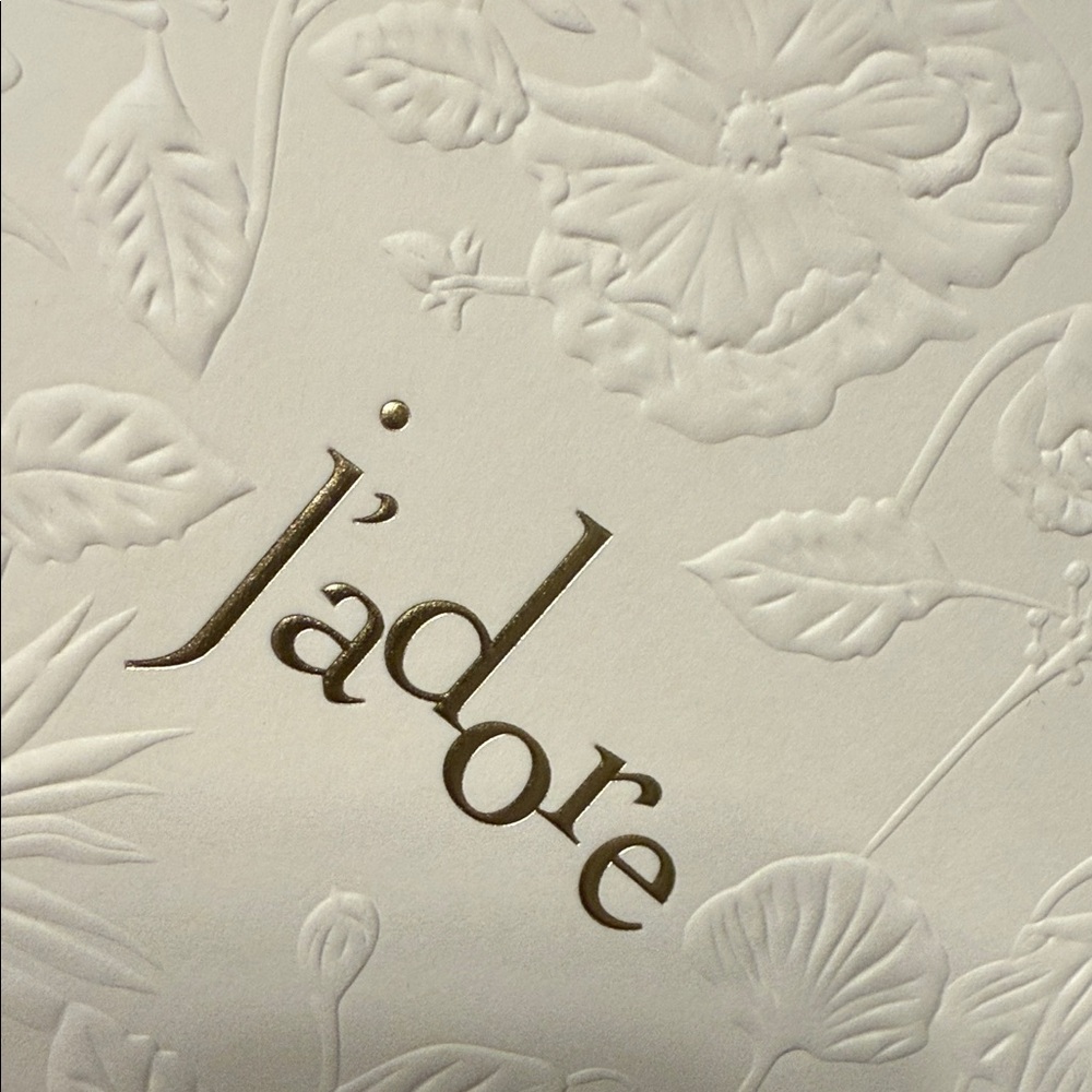 Dior Cream and Gold Embossed Journal - Picture 6 of 7